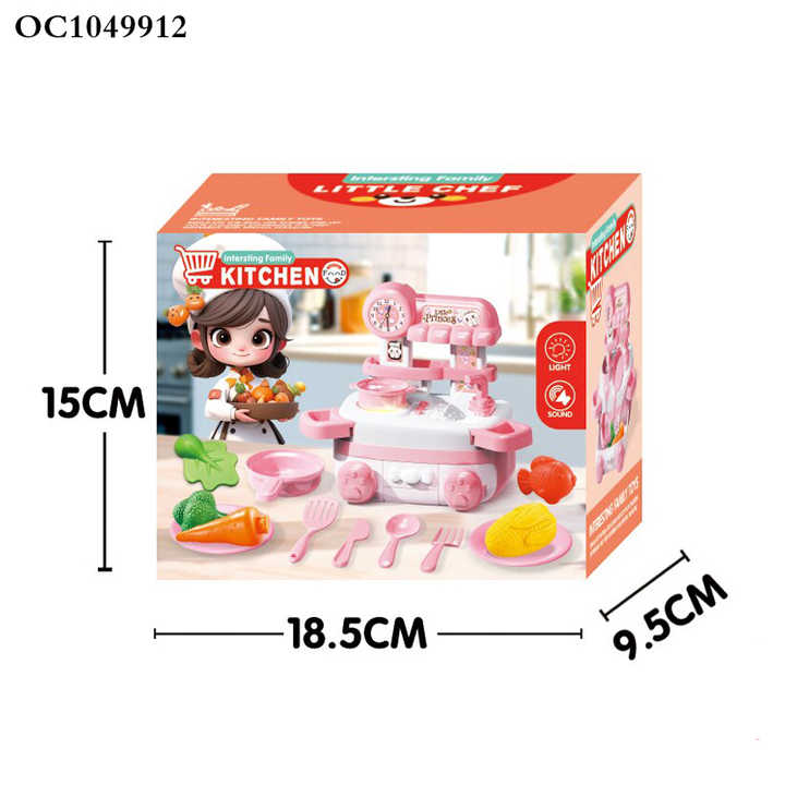Kids Cooking Games Other Pretend Play Preschool Boys Plastic Fruits and Vegetables Cutting Kitchen Set Toys for Girls