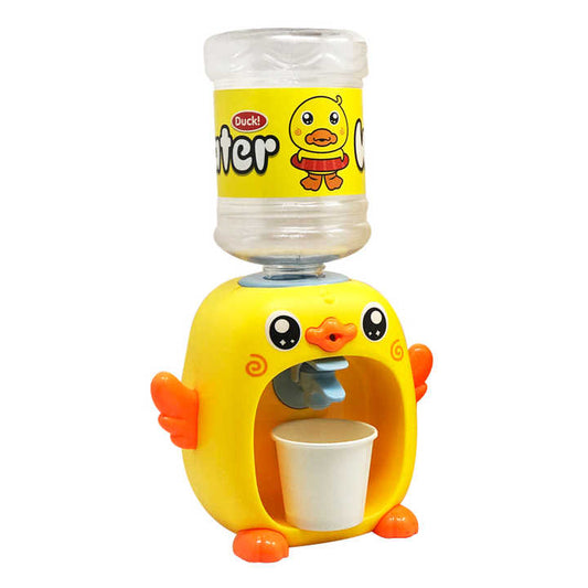 Cartoon Duck Drinking Game Household Appliances Children Mini Water Dispenser Kitchen Toy